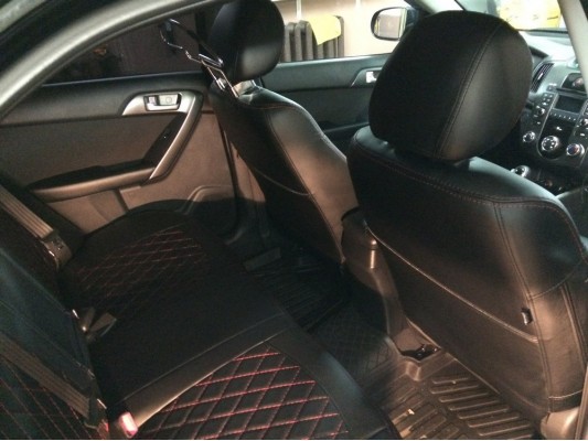 Авточехлы на Kia Cerato 2 Авточехлы на Kia Cerato 2