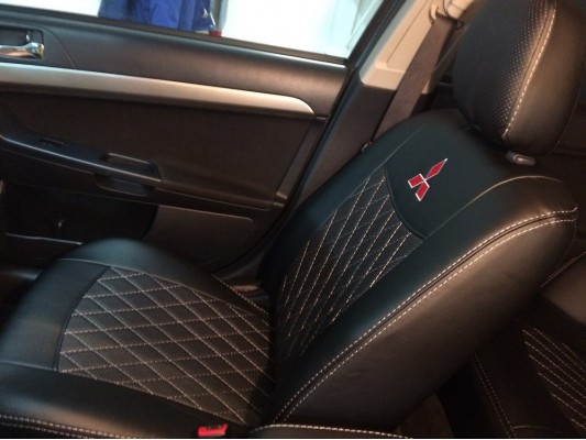 Авточехлы на Mitsubishi Lancer 10 Авточехлы на Mitsubishi Lancer 10