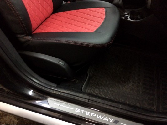 Авточехлы на Renault Sandero Stepway Авточехлы на Renault Sandero Stepway