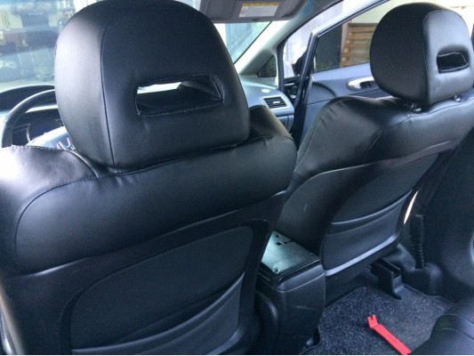 Каркасные авточехлы на Honda Civic 8 4D Каркасные авточехлы на Honda Civic 8 4D