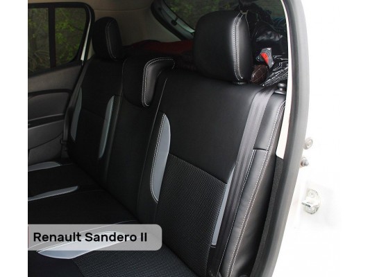 Каркасные авточехлы на Renault Sandero Stepway 2 Каркасные авточехлы на Renault Sandero Stepway 2