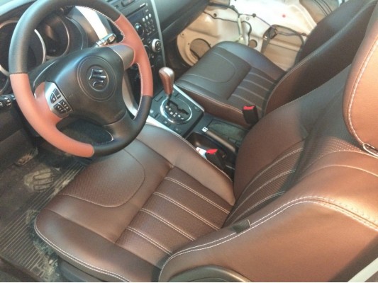 Каркасные авточехлы на Suzuki Grand Vitara